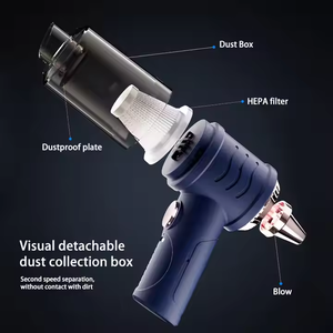 Mini aspirateur de voiture sans fil, portable, rechargeable, 2 en 1, pour la maison et le clavier - Product Image 6