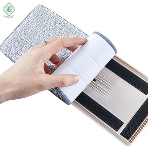 Ajustement pour Irobots <span class=keywords><strong>Braava</strong></span> <span class=keywords><strong>Jet</strong></span> 240 241 robot aspirateur pièces de rechange accessoires utilisation humide ou sec microfibre vadrouille tampons - Product Image 4