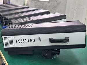 Proyector de seguimiento de 350W colorido de alto rendimiento con Tourcase negro/proyector de escenario LED de doble enfoque, luz Gobo de boda - Product Image 5