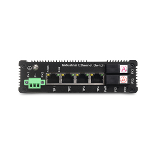 单模单工6端口管理型工业以太网交换机2 1000Base-X SC插槽4 10/100/1000Base-T(X) 以太网端口 - Product Image 3