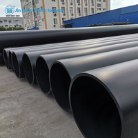 Tuyaux en polyéthylène haute densité (HDPE) durables haute pression ISO4427 10 pouces DN250 PN20 PE100 certifiés CE écologiques pour le drainage des eaux usées