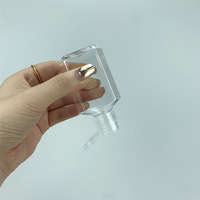 Botol PET Oktagon Mini 20/60/80ml Grosir dengan Tutup Flip Top dan Cetak Sablon untuk Gel Pembersih Tangan