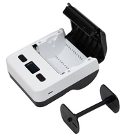 Imprimante d'étiquettes portable YUANAIDC 80MM BT, imprimante thermique claire pour petits autocollants adhésifs et étiquettes de vêtements