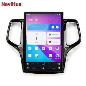 Navihua 14.4" New Design GPS Car DVD Player Android Screen Auto Multimedia <b>Stereo</b> for Jeep Grand Cherokee 2014-2020 with Carplay - Product Image 2