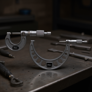 Ttake External <b>Micrometer</b> 0 25mm Precision Measurement Tool - Product Image 3