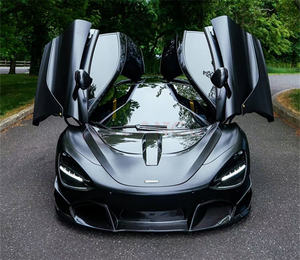 NOVIT Style Kits de carrosserie en fibre de carbone sèche Capots de capot moteur pour McLaren 720S - Product Image 4