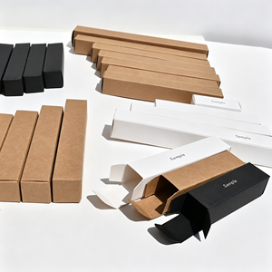 <b>Kraft</b> Paper Gift <b>Box</b> Sliding Corrugated Packaging <b>Box</b> Custom Printed Jewelry Storage <b>Box</b> - Product Image 5