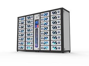 Y2Power 新品上市 GIA 32门触摸屏充电柜 PL-GA32-Y2 智能手机充电站 - Product Image 2