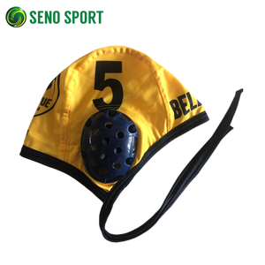 Casquettes <span class=keywords><strong>de</strong></span> Water-Polo bleu imprimé personnalisé - Product Image 3