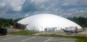 Bâche d'abri de visualisation la plus vendue Bâche enduite de PVC Tente Balcon Dôme Membrane Structure - Product Image 6