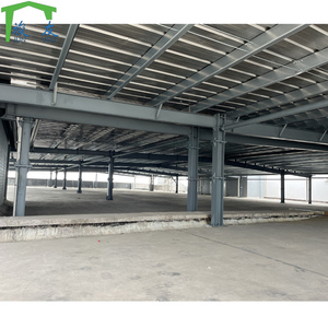 Kết Cấu Thép Không Gian Khung Kho Xây Dựng Gia Cầm Trang Trại Gà Nhà Lưu Trữ Nhà Kho Đúc Sẵn Xây Dựng Kho - Product Image 1