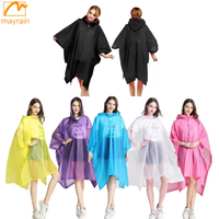 Poncho PEVA multicolore pour activités de plein air Imperméable Poncho Imperméable pour adultes Imperméable réutilisable Imperméable Imperméable