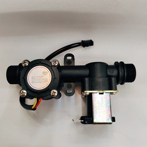YF-YTF01 BSP G1/2 "dn20mm 1-30l/min lưu lượng kế với solenoid Van Điện Tử hội trường cảm biến lưu lượng nước - Product Image 2