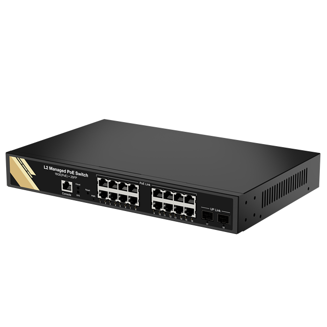 Gigabit Ethernet Switch with IPv6 and VLAN Management