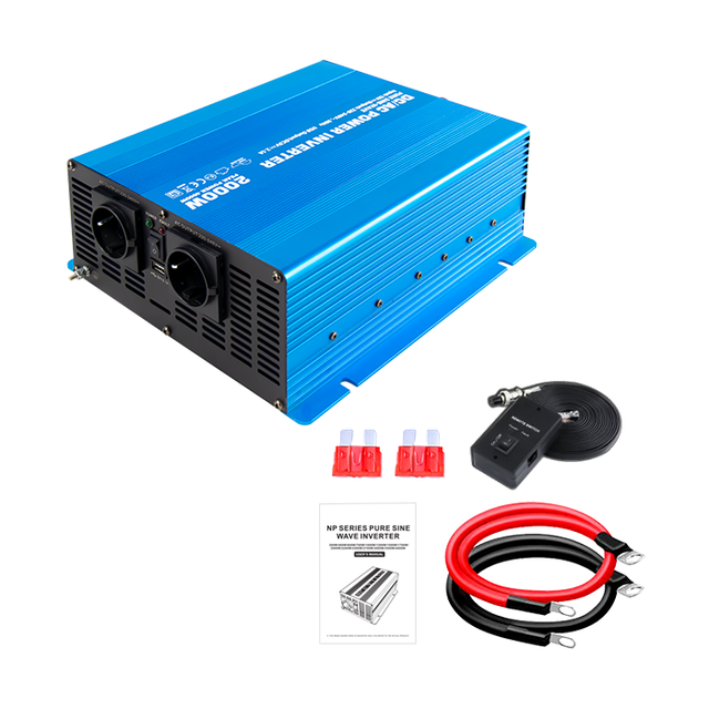 Full Power Inverter 2000w 12v 24v 48v Dc to Ac 110v 220v Car Power Inverter off Grid Pure Sine Wave Inverter