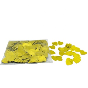 Hoa Giấy Hình Trái Tim Nhiều Màu Hình Trái Tim PET Không Chống Cháy Lá Kim Loại Giá Hợp Lý - Product Image 5