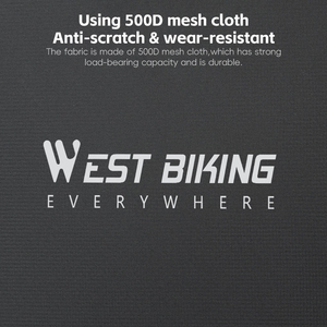 Sacoche de vélo imperméable WEST BIKING 25L, grande capacité, sacoche de porte-bagages arrière, boucle de fixation rapide, équipement de cyclisme - Product Image 4