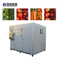 Topverkopers RVS Warmtepompdroger PLC Motor 50-100kg Capaciteit Energiebesparende All-in-One Droger voor Fruit en Groenten
