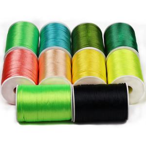 Cordon en macramé soyeux chinois de <span class=keywords><strong>2</strong></span>,5 mm, corde en nylon cirée, cordon de perlage en satin, dentelle tissée à la main, chaussures en dentelle, point de croix, crochet - Product Image 6