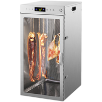 Déshydrateur de saucisses rotatif 360 commercial Machine de séchage de saucisses domestiques et séchoir de nourriture séchée de boeuf de viande de bacon