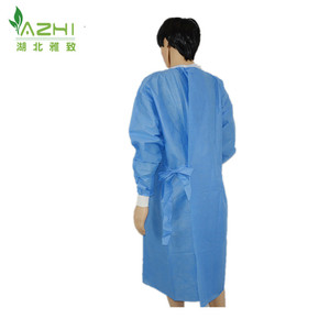 Bata quirúrgica desechable estéril, venta al por mayor, talla L/<span class=keywords><strong>XL</strong></span>/XXL, ropa dental - Product Image 5