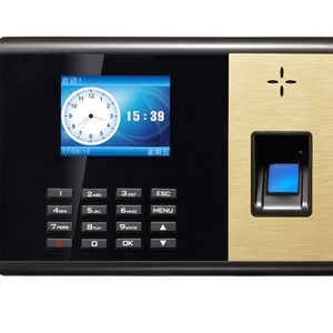 Máquina de Control de Acceso por Huella Dactilar con Reloj y Batería Integrada para una Conveniente Registro de Horas - Product Image 5