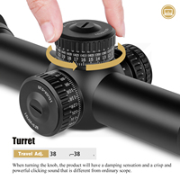 Lunette de tir tactique professionnelle 5-30x56 FFP illuminée, en alliage d'aluminium, avec lentilles entièrement multicouches, haute qualité, étanche