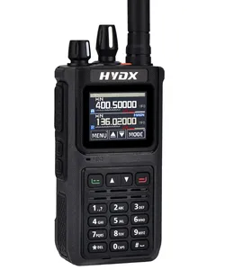 ממשק משתמש חדש HYDX-A910 רצועת אוויר כפולה AM/FM רדיו דו כיווני עמיד בפני אבק ועמיד למים IP67 IPX7 מכשיר קשר לטווח ארוך