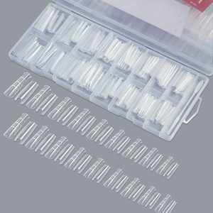 Moules à <span class=keywords><strong>ongles</strong></span> sandwich très demandés pour extension rapide, double forme, sans embout en papier, pour gel UV cristal, sans besoin <span class=keywords><strong>de</strong></span> gel <span class=keywords><strong>de</strong></span> construction, gabarits d'art ongulaire - Product Image 6