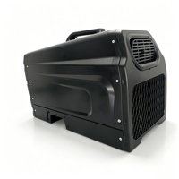 Chauffage de stationnement 12V avec batterie intégrée, sans fil, chauffage à air diesel 220V pour camion, camping-car, tente, portable et rechargeable