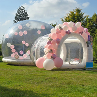 Parties en PVC de qualité commerciale maison de rebond blanche château plein d'entrain ballon gonflable maison gonflable tente pour bambin maison à bulles