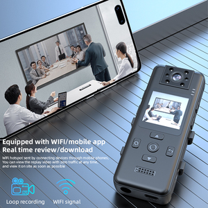 IR tầm nhìn ban Đêm 4K Cơ thể máy ảnh an ninh bảo vệ chất lượng cao cơ thể đeo máy ảnh với wifi pin có thể tháo rời - Product Image 4