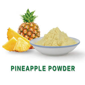 Poudre d'ananas biologique, extrait de poudre d'ananas, lyophilisé, vente en gros de poudre d'ananas biologique pour le thé - Product Image 2