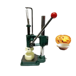 เครื่องทำแป้งทาร์ต Yunqingtech เครื่องกดแป้งพายโปรตุเกส เครื่องทำเปลือกทาร์ตไข่ เครื่องขึ้นรูปพายแบบแมนนวลและอัตโนมัติสำหรับทำทาร์ตไข่ - Product Image 1