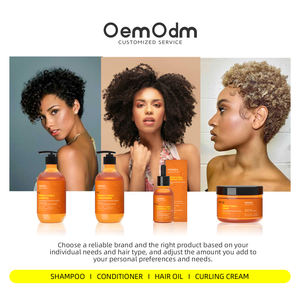 Produits de soins capillaires de marque privée pour adultes Ensemble de shampoing et après-shampoing bio, soin nourrissant et bouclé - Product Image 6