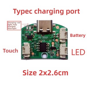Bande lumineuse LED 2835 blanc chaud avec circuit imprimé alimenté par batterie rechargeable, interrupteur tactile, accessoires pour cadre photo DIY - Product Image 4