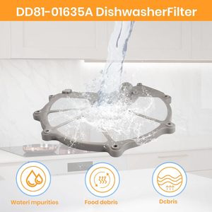 Filtro de Malla para <span class=keywords><strong>Lavavajillas</strong></span> Sam-sung DD81-01635A (DD63-00104A) Versión con Relieve - Compatible con <span class=keywords><strong>Lavavajillas</strong></span> Sam-sung (OEM) - Product Image 4