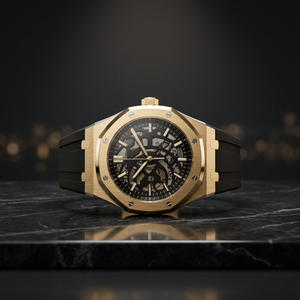Montre personnalisée Hercules avec logo S, mouvement Seiko NH35, cadran squelette saphir, bracelet en cuir, résistante à l'eau, pour plongée - Product Image 3