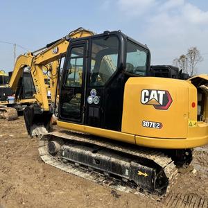 รถขุด 7 ตัน CAT307E2 รถขุดขนาดเล็กมือสอง รถขุดไฮดรอลิกแบบตีนตะขาบ CAT รถขุดแบคโฮ 307.5 308E2 ลดราคา - Product Image 1