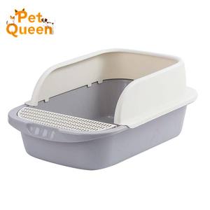 프리미엄 커버 고양이 쓰레기통 트리플 씰 Odorlock 시스템 이동식 상단 탄소 필터 높은 벽 안티 산란 디자인 낮은 항목 - Product Image 2