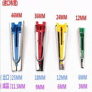 Quilting Edging And <b>Binding</b> Tool Set Plastic Portable Sewing <b>Machine</b> Accessories For Quilting - Product Image 3