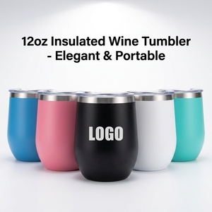 Personalized 12oz Insulated Stainless Steel Travel Cup Double Wall Vacuum Coffee Mug with Sliding Lid for <b>Hot</b> and <b>Cold</b> Drinks - Product Image 2