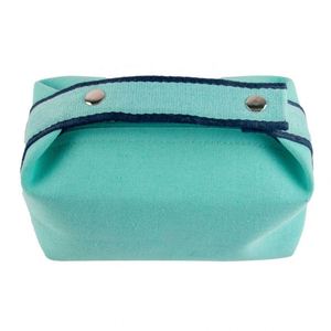 Portable Waterproof Canvas Toiletry & Cosmetic Pouch Travel Makeup Bag for Promotional & Business <b>Gifts</b> - Product Image 3