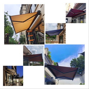 Toldo Eléctrico Moderno de Lujo de Alta Calidad, Extensible, con Diseño de Casete Completo Recubierto, Resistente al Viento, Retráctil, <span class=keywords><strong>para</strong></span> <span class=keywords><strong>Sombra</strong></span> Exterior - Product Image 5