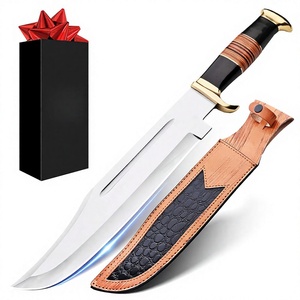 Couteaux pointus de couleur unie fabriqués au Pakistan, service OEM, couteaux de chasse pointus, faible MOQ - Product Image 1