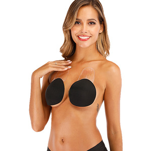 Invisible Breast Lift Tape Adhesive <strong>Silicone</strong> Pasties for <strong>Bra</strong> Sticky <strong>Bras</strong> and Breast Lift Petals Intimates Accessories