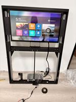 Marco Elevador Eléctrico para TV de 43'' y 32'' para Furgonetas VIP de Lujo, Partición para Mercedes Vito Clase V, Sprinter, Toyota Hiace, Coaster