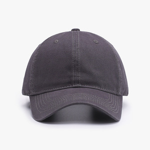 Gran oferta, logotipo personalizado, gorras de béisbol de ala curva en blanco de alta calidad, algodón, 6 paneles, colores lisos, sombreros de papá no estructurados con <span class=keywords><strong>EMBR</strong></span> - Product Image 4
