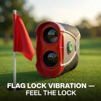 Télémètre laser anti-brouillard 7X 3 à 1200 m avec batterie au lithium rechargeable pour le golf et les activités de plein air