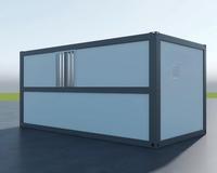 Maison conteneur pliable de luxe, épaissie, personnalisable, pour dortoirs et hôtels, avec support technique en ligne